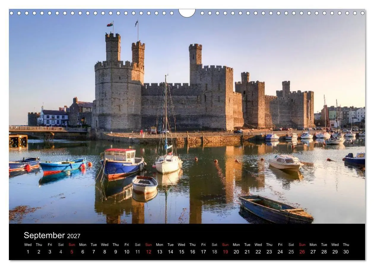 Bild: 9783569951716 | Wales (Wall Calendar 2027 DIN A3 landscape), CALVENDO 12 Month Wall...