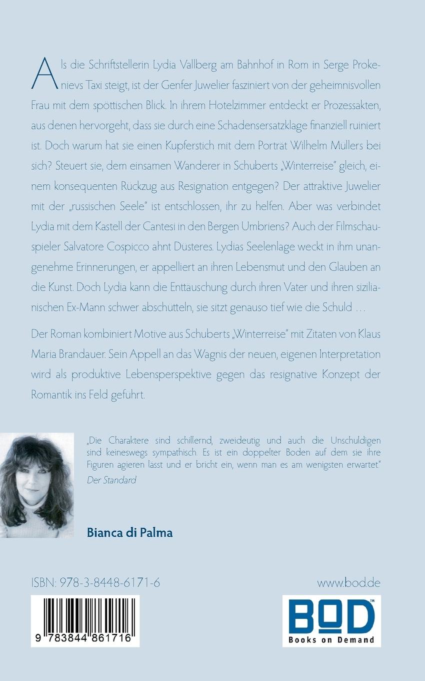 Rückseite: 9783844861716 | Die Winterreise der Lydia Vallberg | Roman | Bianca Di Palma | Buch