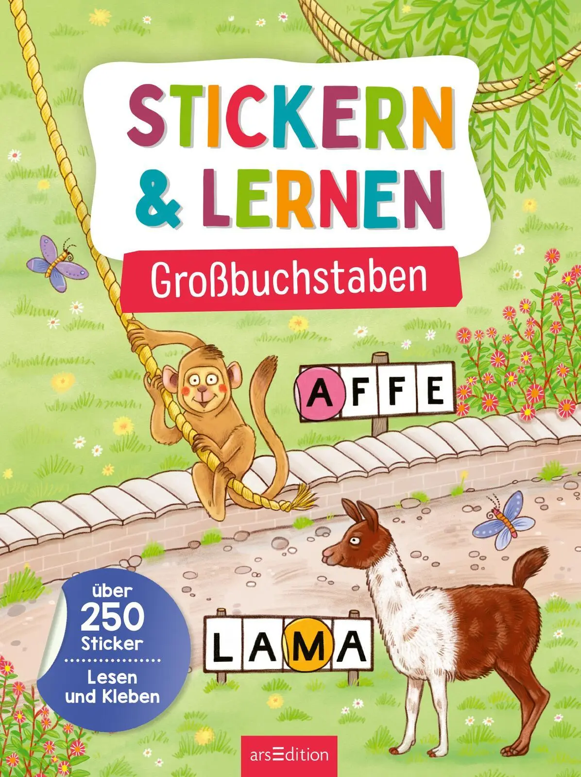 Bild: 9783845851716 | Stickern &amp; Lernen - Großbuchstaben | Katja Schmiedeskamp | Taschenbuch