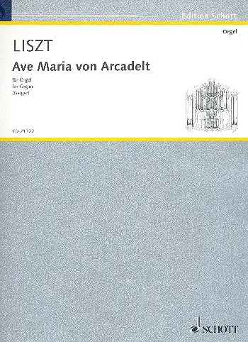 Cover: 9790001181716 | Ave Maria Von Arcadelt | Franz Liszt | Buch | 2012 | Schott Music