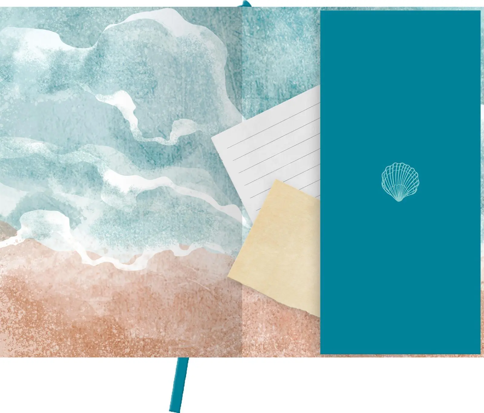 Bild: 4014489131816 | myNOTES Notizbuch A5: Mehr Meer ... | Notizbuch | 208 S. | Deutsch