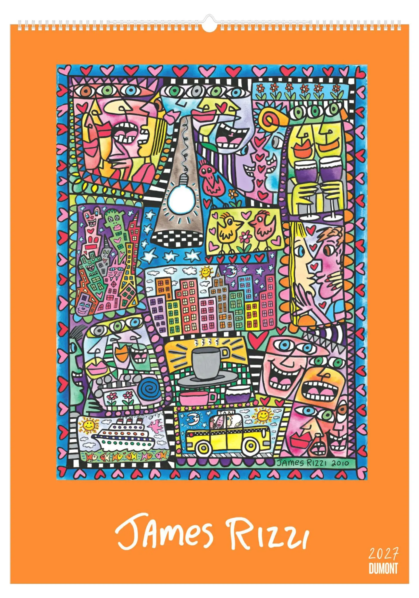 Cover: 4069095011816 | James Rizzi 2027 | Neumann Verlage GmbH &amp; Co KG | Kalender | 14 S.