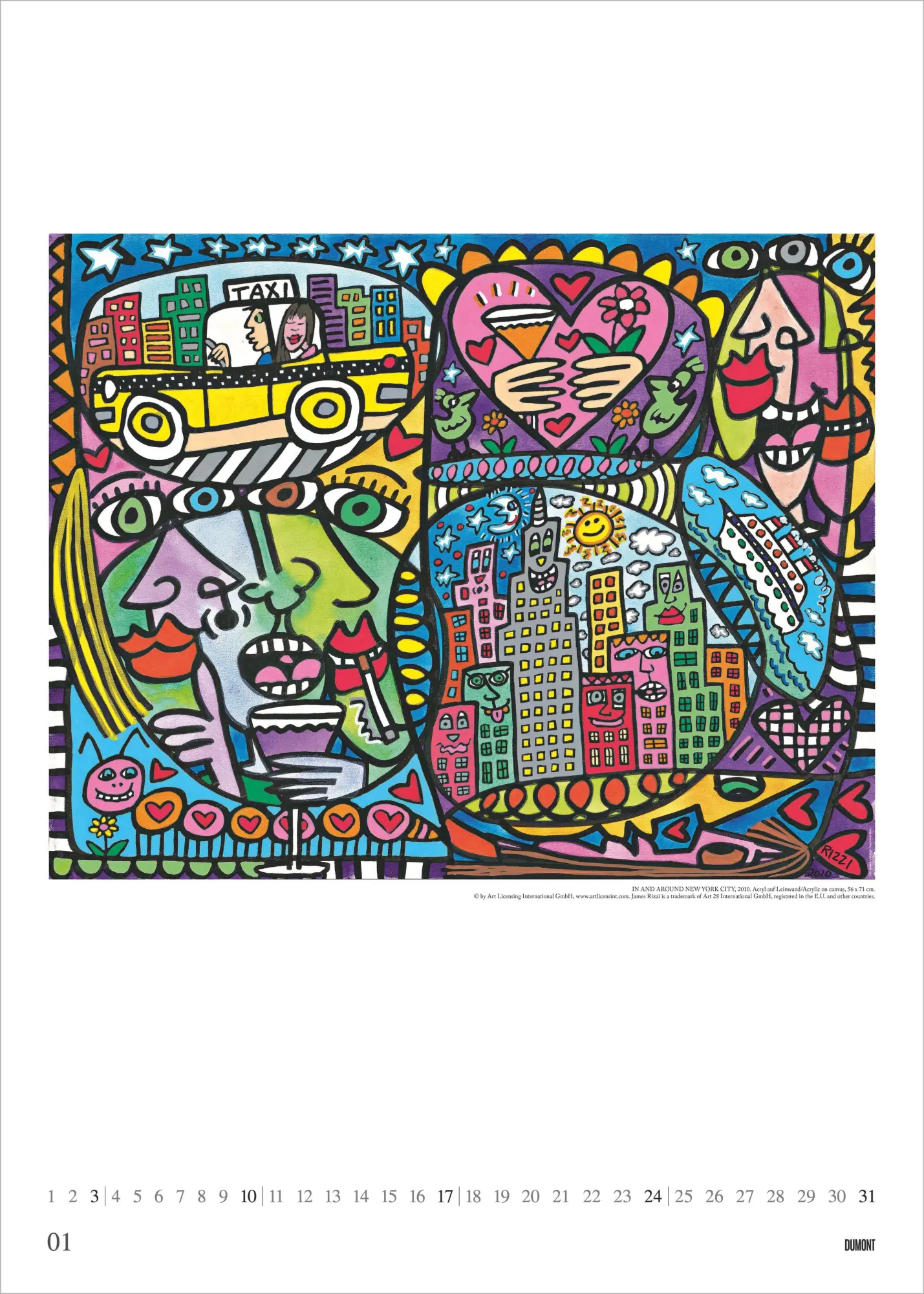 Bild: 4069095011816 | James Rizzi 2027 | Neumann Verlage GmbH &amp; Co KG | Kalender | 14 S.