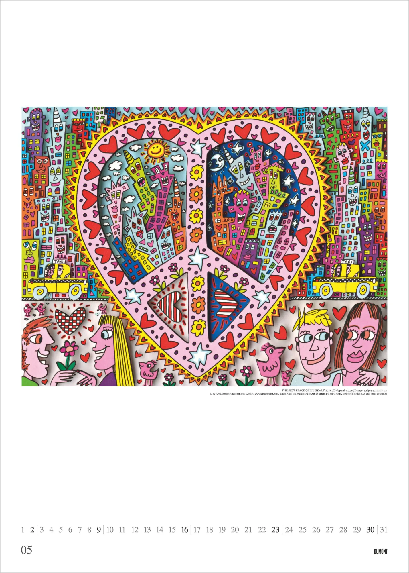 Bild: 4069095011816 | James Rizzi 2027 | Neumann Verlage GmbH &amp; Co KG | Kalender | 14 S.