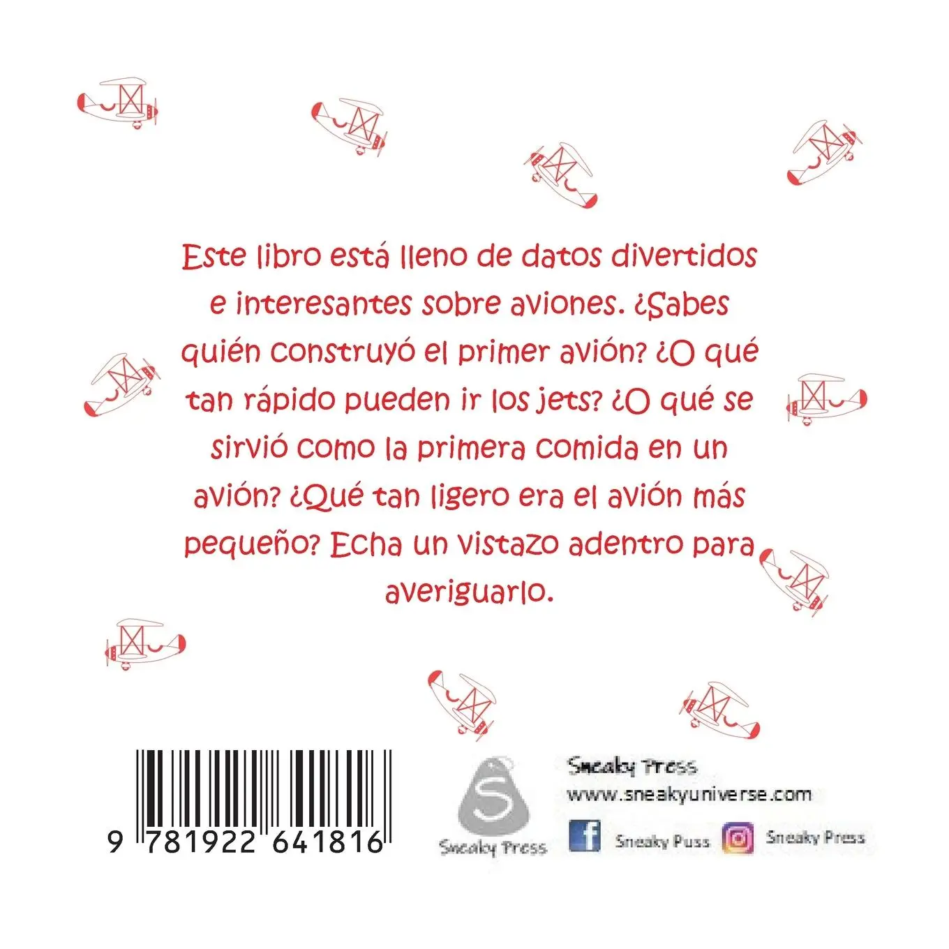 Rückseite: 9781922641816 | El Libro de Datos Aleatorios Sobre Aviones | Pauline Malkoun | Buch