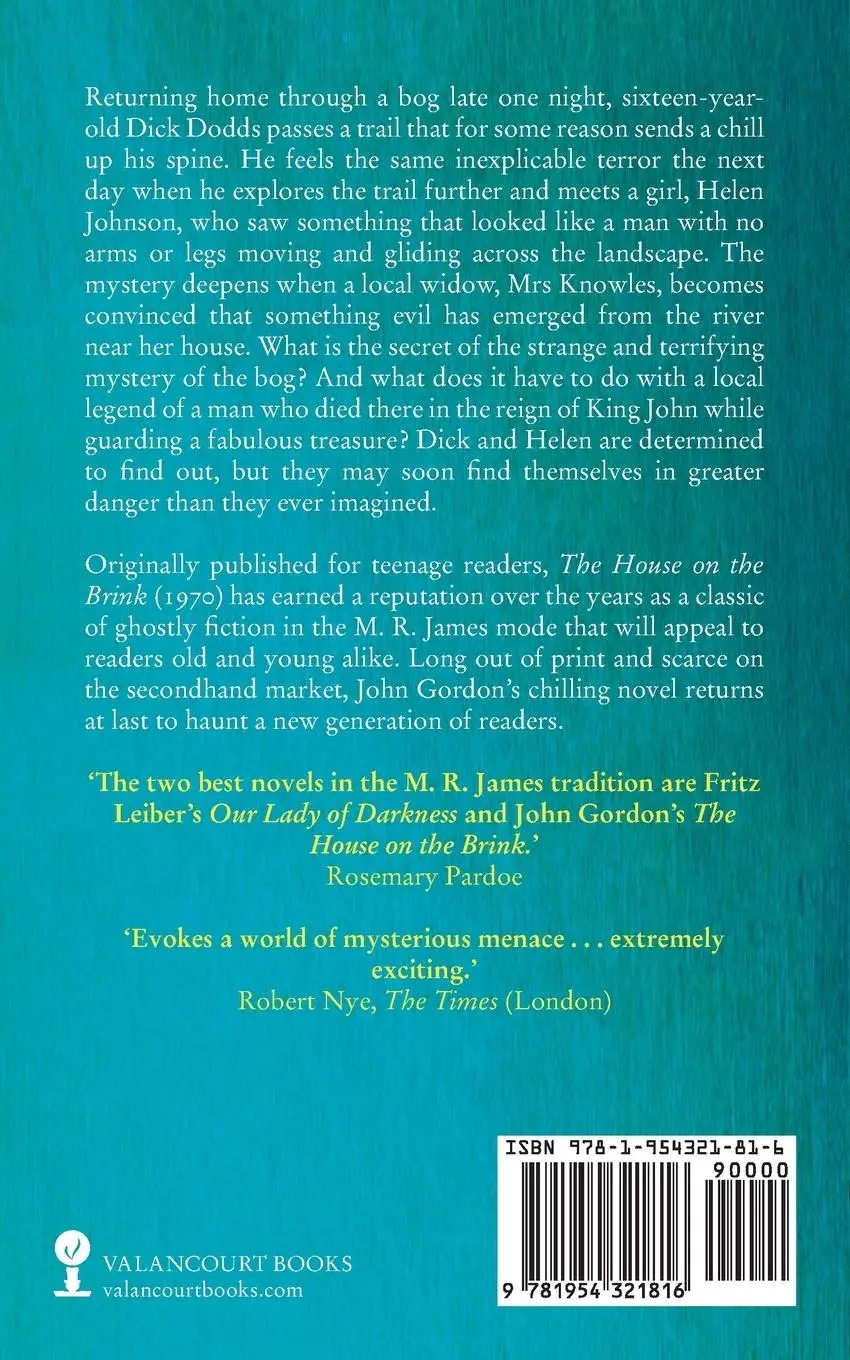 Rückseite: 9781954321816 | The House on the Brink | John Gordon | Taschenbuch | Englisch | 2022