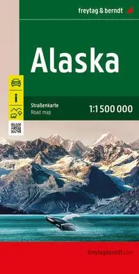 Cover: 9783707921816 | Alaska, Straßenkarte 1:1.500.000, freytag &amp; berndt | freytag &amp; berndt