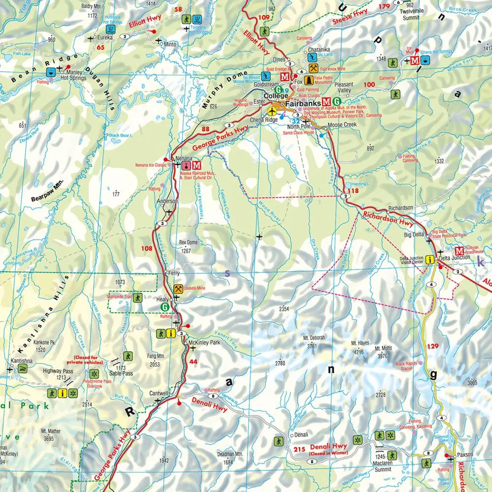 Bild: 9783707921816 | Alaska, Straßenkarte 1:1.500.000, freytag &amp; berndt | freytag &amp; berndt