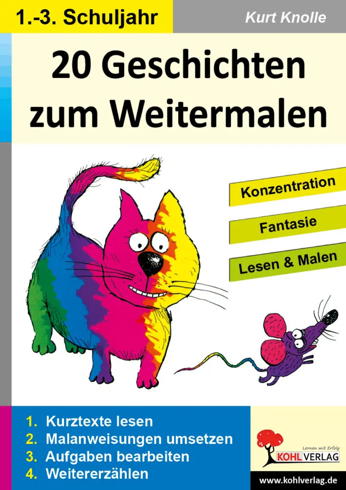 Cover: 9783866321816 | 20 Geschichten zum Weitermalen | Kurt Knolle | Taschenbuch | Geblockt