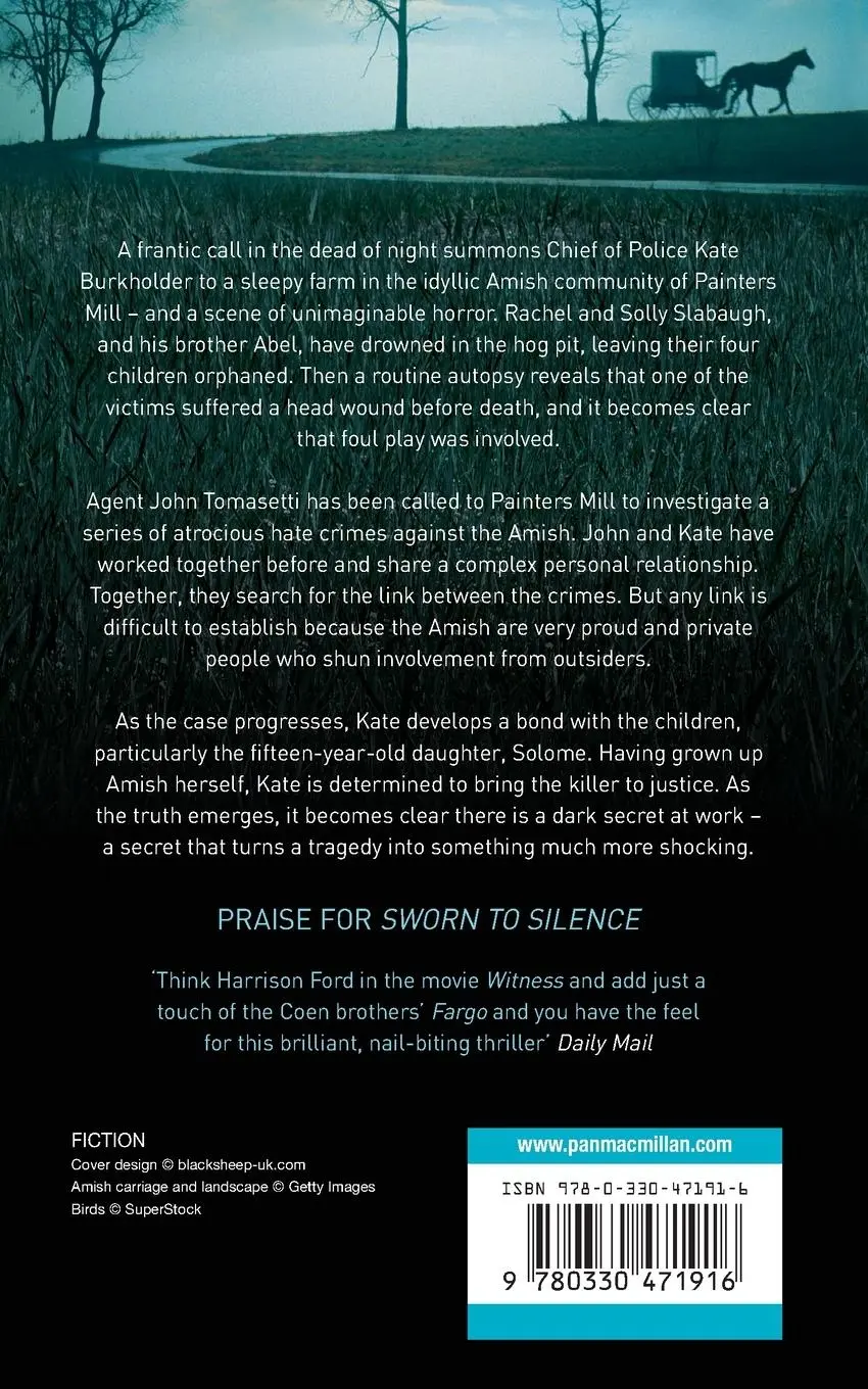 Rückseite: 9780330471916 | Breaking Silence | Linda Castillo | Taschenbuch | 296 S. | Englisch