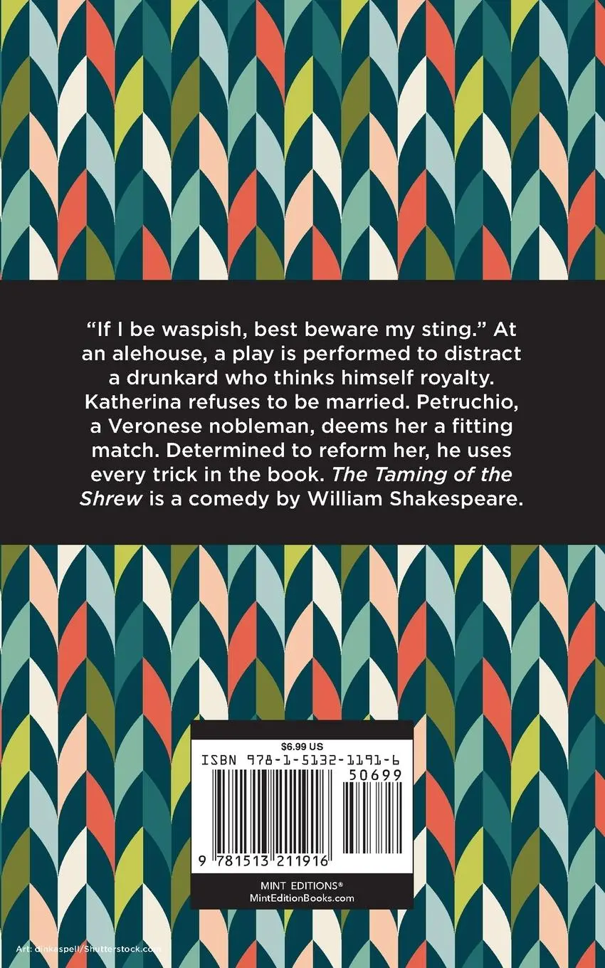 Rückseite: 9781513211916 | The Taming of the Shrew | William Shakespeare | Taschenbuch | Englisch
