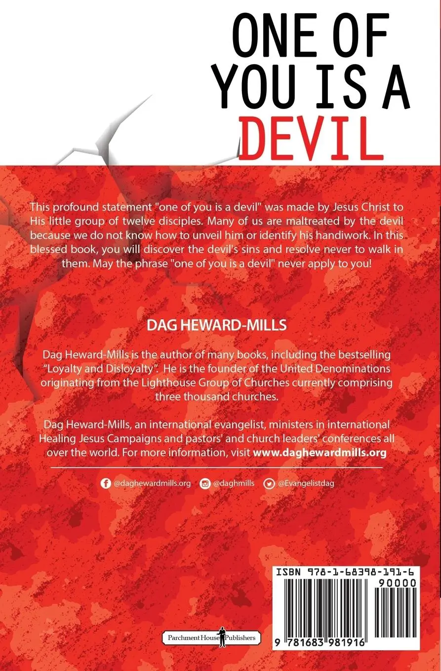 Rückseite: 9781683981916 | One of You is a Devil | Dag Heward-Mills | Taschenbuch | Englisch