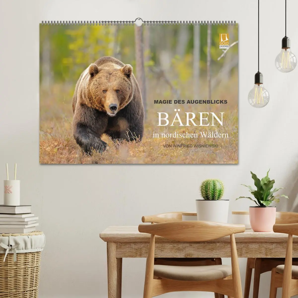 Bild: 9783516151916 | Magie des Augenblicks - Bären in nordischen Wäldern (Wandkalender...