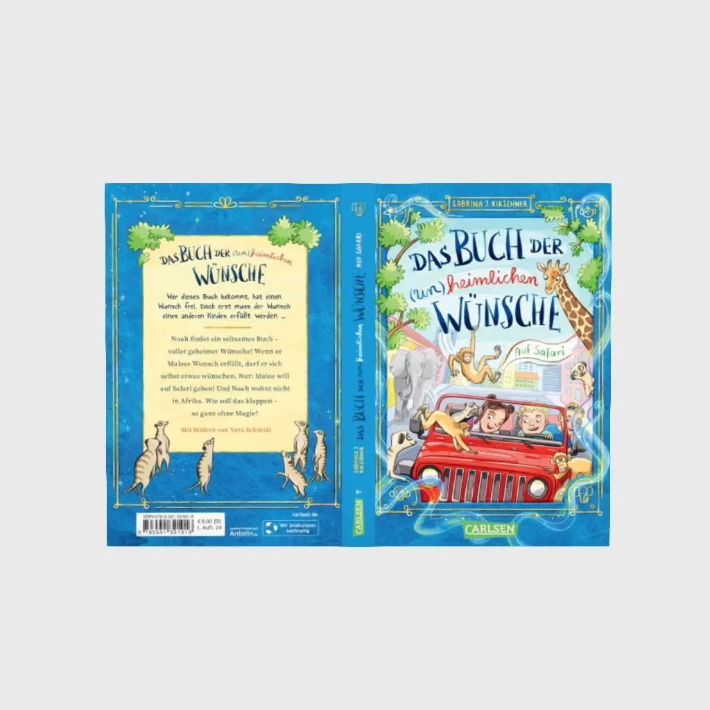 Bild: 9783551321916 | Das Buch der (un)heimlichen Wünsche 1: Auf Safari | Kirschner | Buch