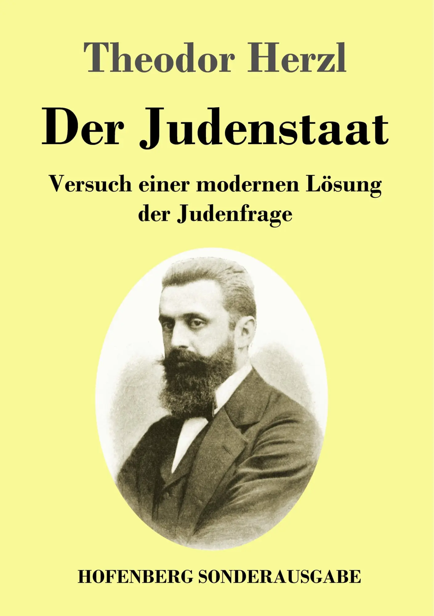 Cover: 9783843091916 | Der Judenstaat | Versuch einer modernen Lösung der Judenfrage | Herzl