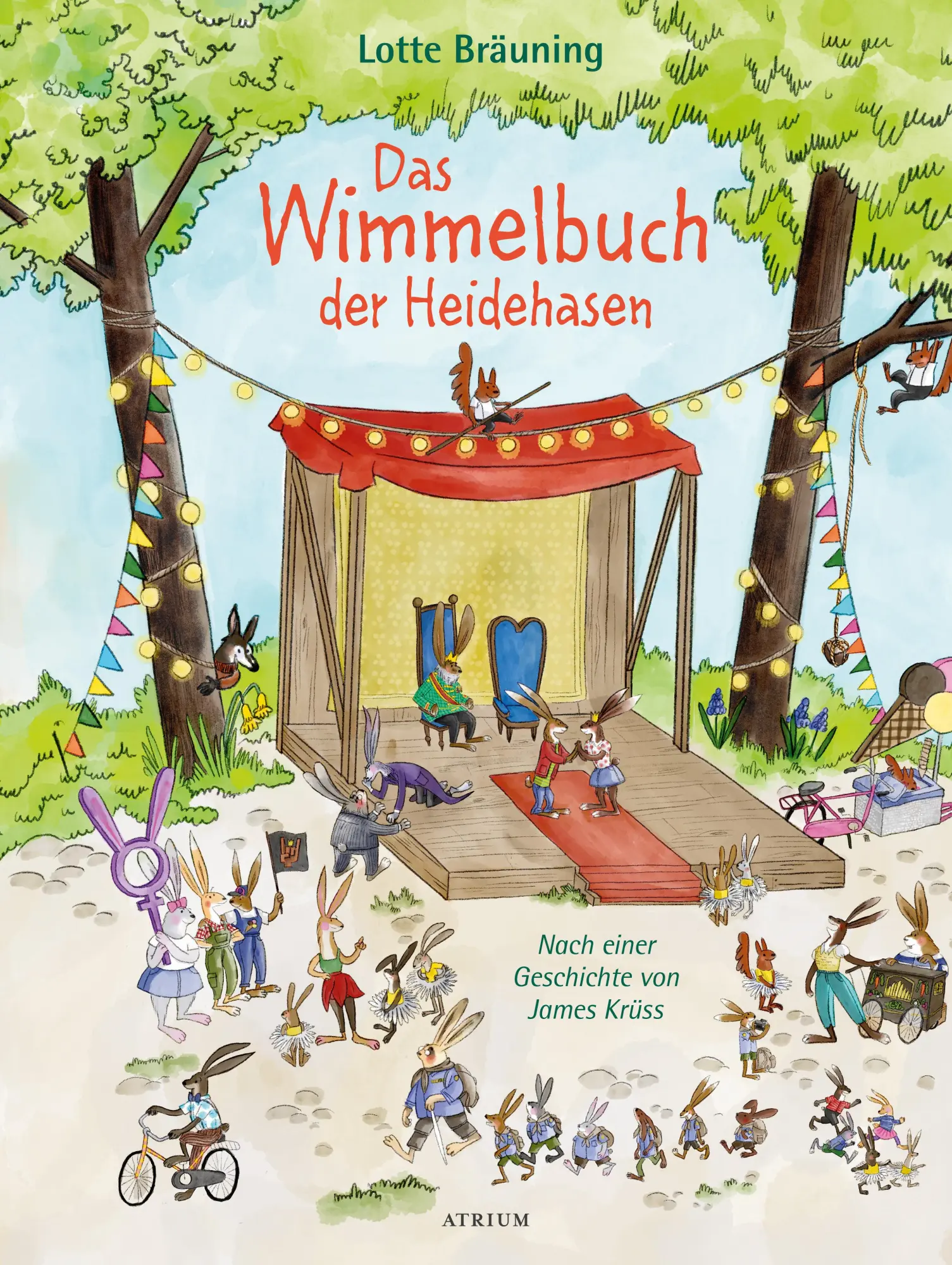 Cover: 9783855351916 | Das Wimmelbuch der Heidehasen | James Krüss | Buch | 32 S. | Deutsch
