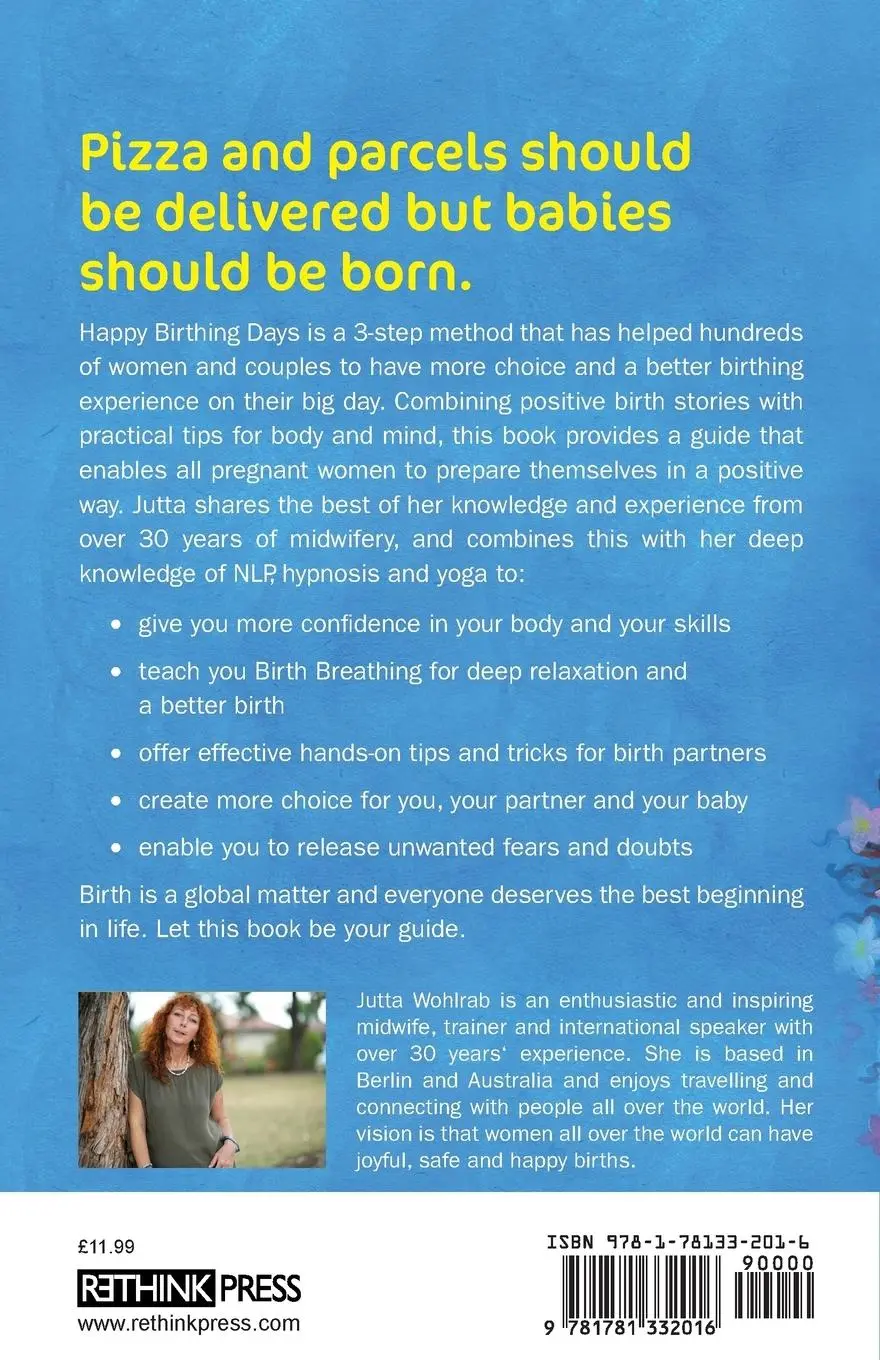 Rückseite: 9781781332016 | Happy Birthing Days - A midwife's secret to a joyful, safe and...