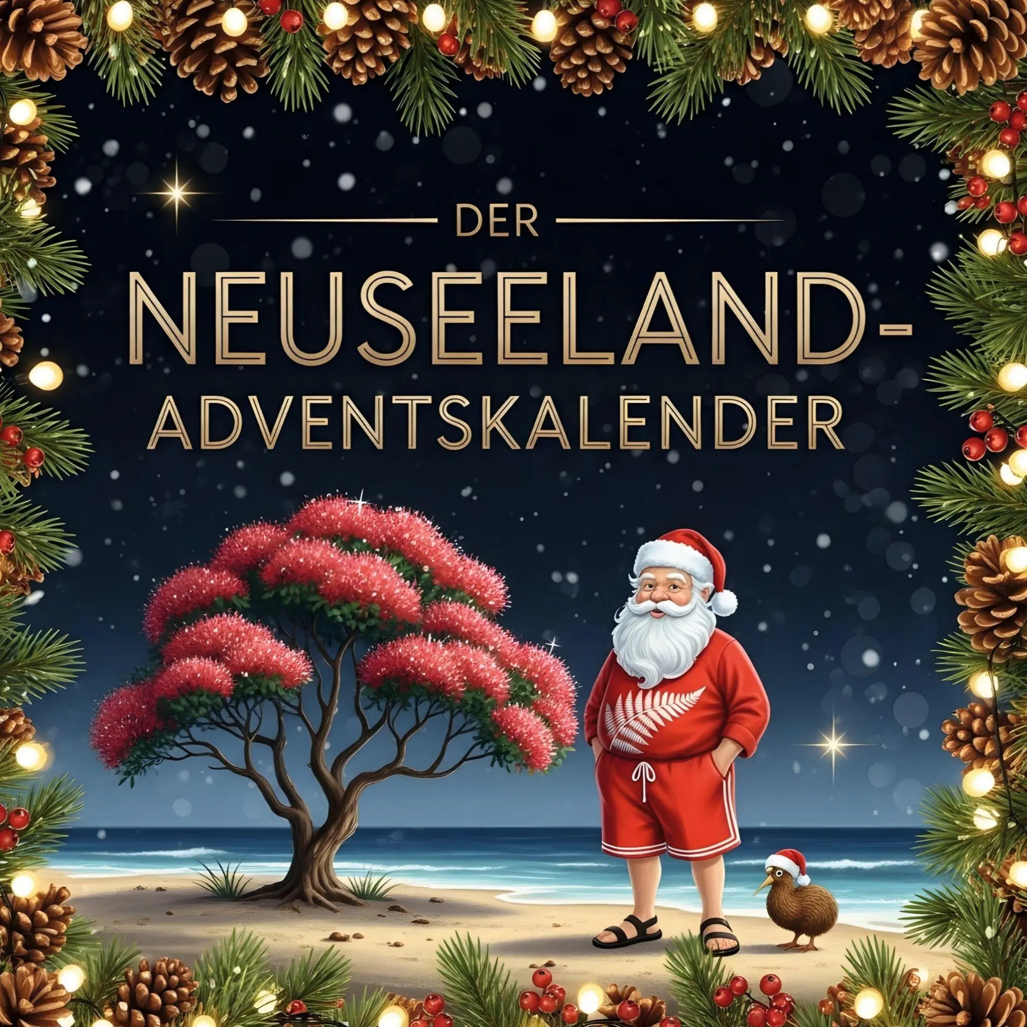 Cover: 9783695312016 | Der Neuseeland-Adventskalender | Paul Richter | Taschenbuch | Deutsch