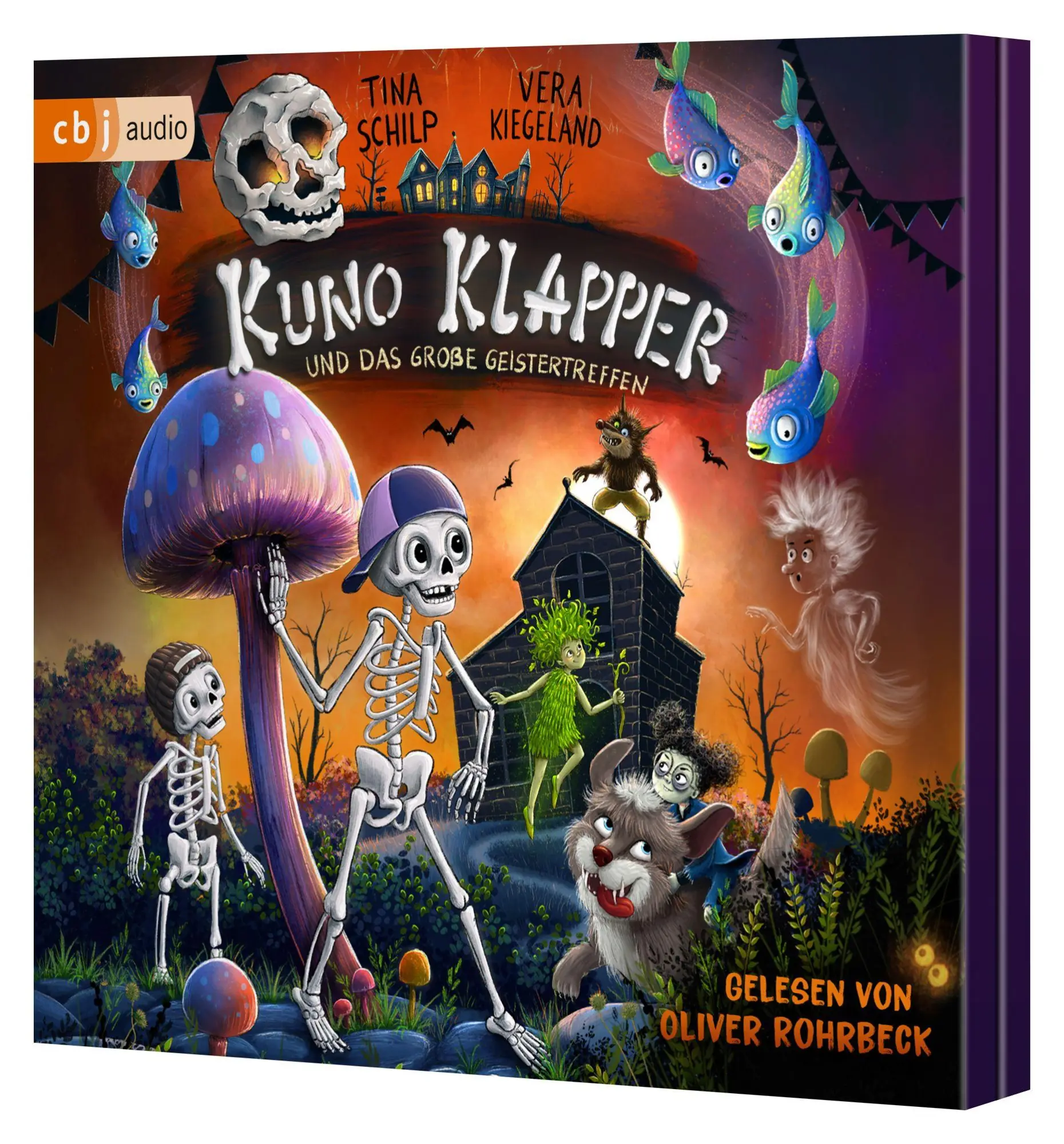 Cover: 9783759902016 | Kuno Klapper und das große Geistertreffen | Tina Schilp | Audio-CD