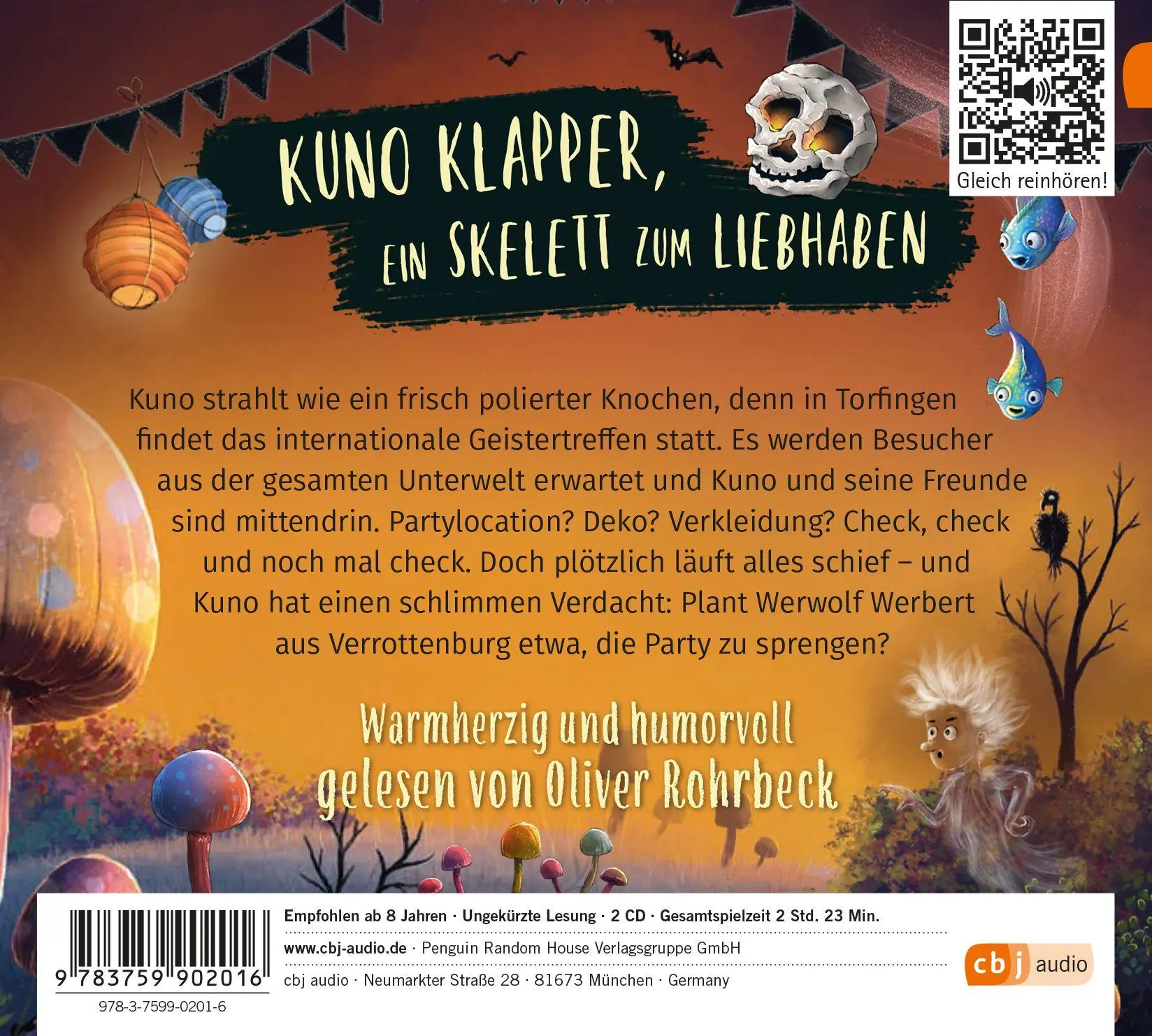 Bild: 9783759902016 | Kuno Klapper und das große Geistertreffen | Tina Schilp | Audio-CD
