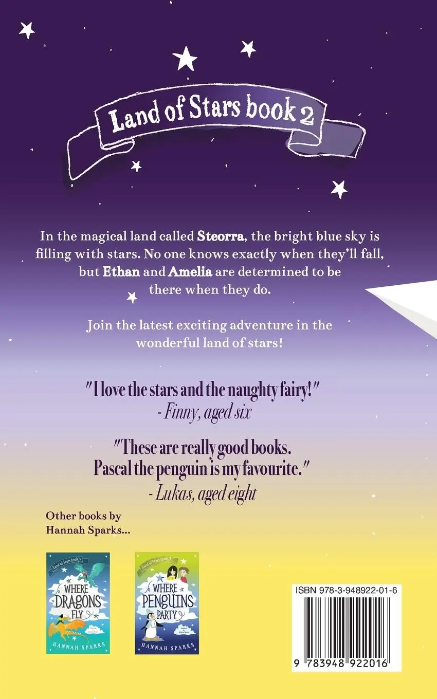 Rückseite: 9783948922016 | Where Stars Fall | Hannah Sparks | Taschenbuch | Englisch | 2020