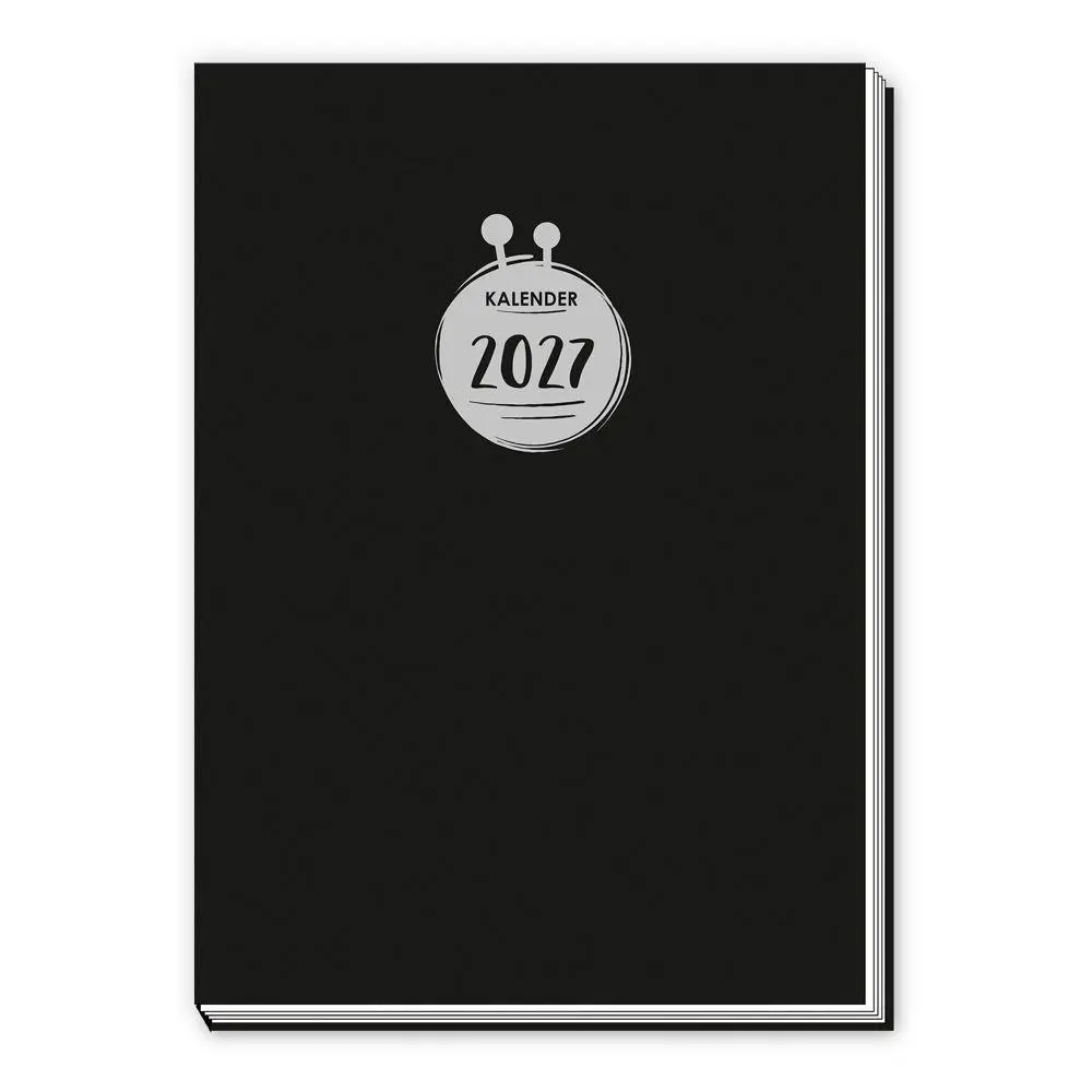 Cover: 4251901512116 | TRÖTSCH - Taschenkalender A7 Schwarz 2027 | Mini-Terminkalender | KG