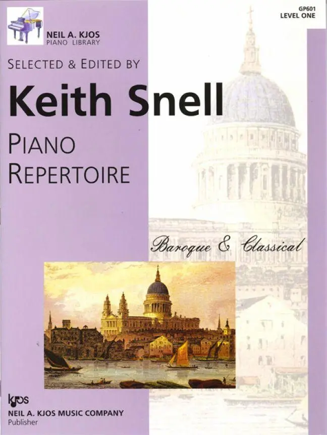 Cover: 9780849762116 | Piano Repertoire: Baroque &amp; Classical 1 | Broschüre | Englisch | 1997