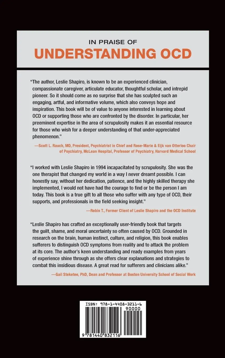 Rückseite: 9781440832116 | Understanding OCD | Leslie Shapiro | Buch | Englisch | 2015 | Praeger