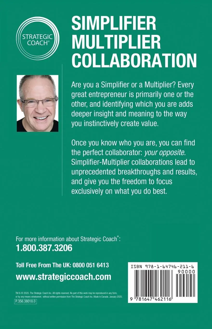 Rückseite: 9781647462116 | Simplifier-Multiplier Collaboration | Dan Sullivan | Taschenbuch