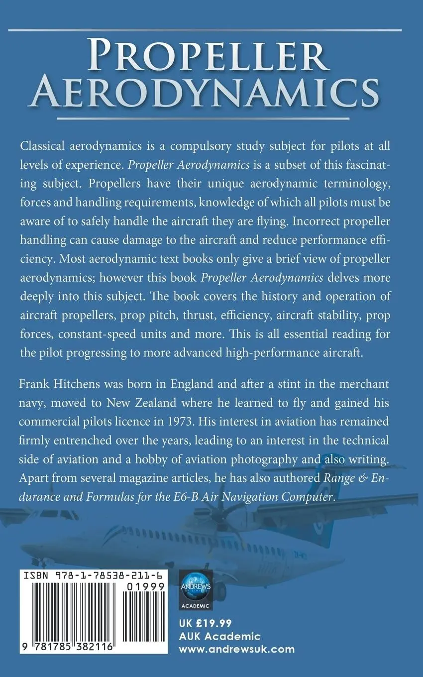 Rückseite: 9781785382116 | Propeller Aerodynamics | Frank E. Hitchens | Taschenbuch | Englisch