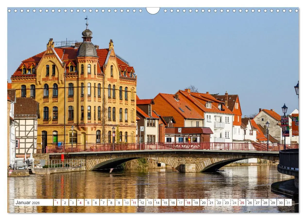 Bild: 9783457632116 | Werrastadt Eschwege (Wandkalender 2026 DIN A3 quer), CALVENDO...