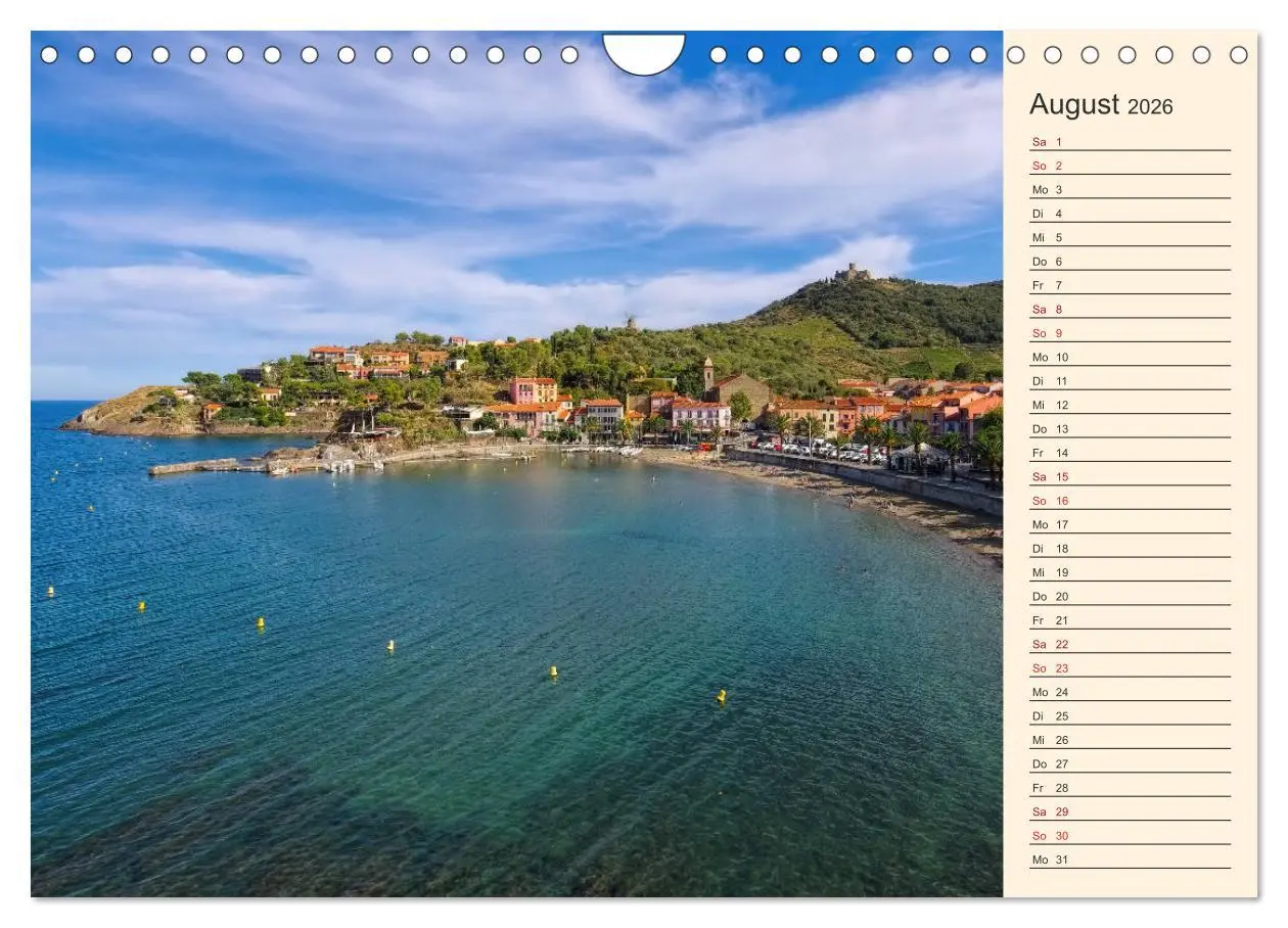 Bild: 9783457872116 | Collioure - Perle der Cote Vermeille (Wandkalender 2026 DIN A4...