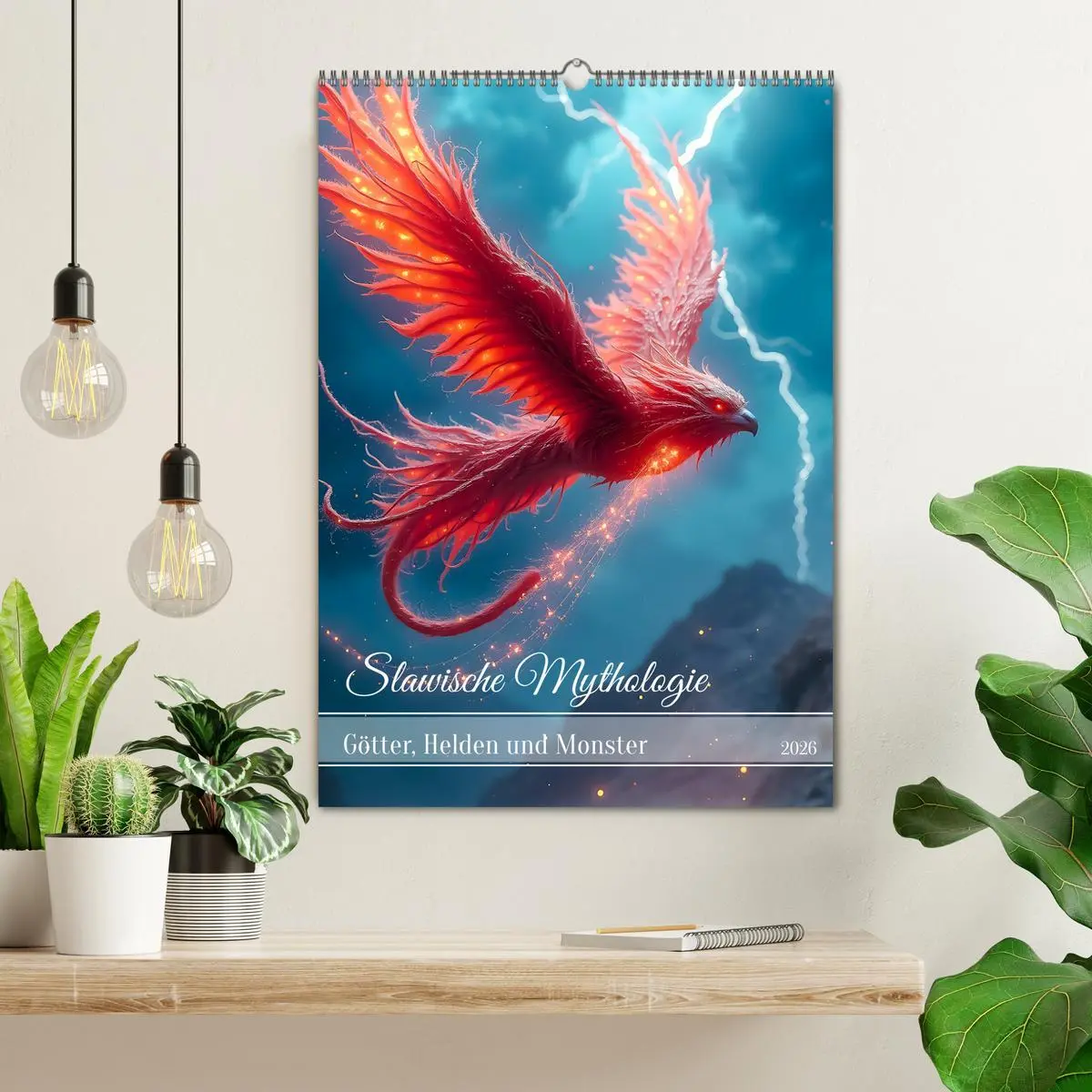Bild: 9783457942116 | Slawische Mythologie - Götter, Helden und Monster (Wandkalender...