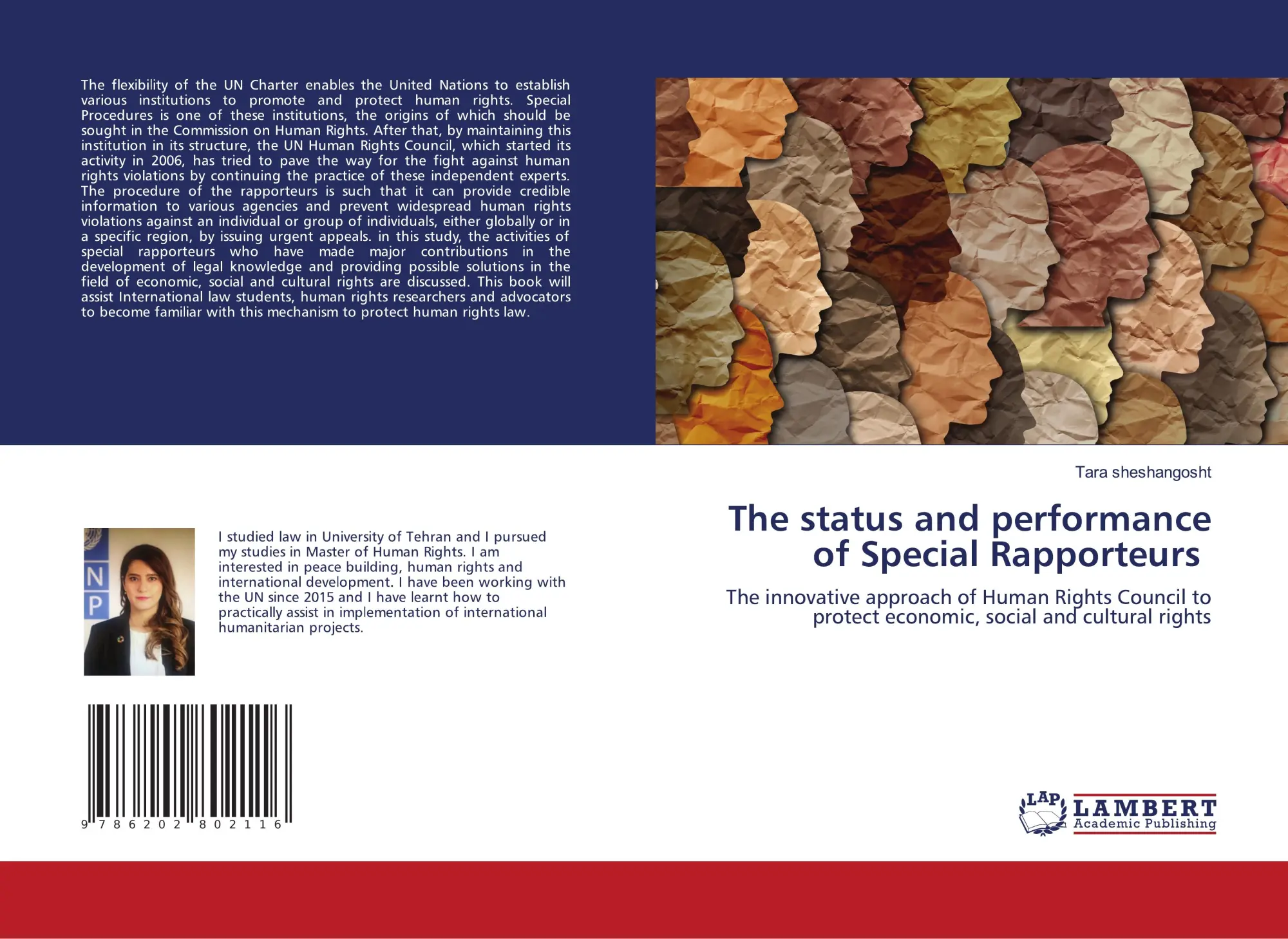 Cover: 9786202802116 | The status and performance of Special Rapporteurs | Tara Sheshangosht