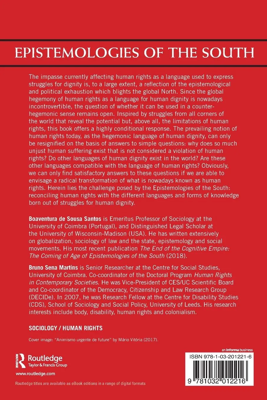 Rückseite: 9781032012216 | The Pluriverse of Human Rights | Boaventura de Sousa Santos (u. a.)