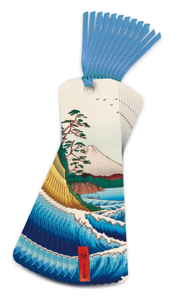Cover: 9781804172216 | 10er-Verpackungseinheit Lesezeichen: Utagawa Hiroshige, Das Meer...