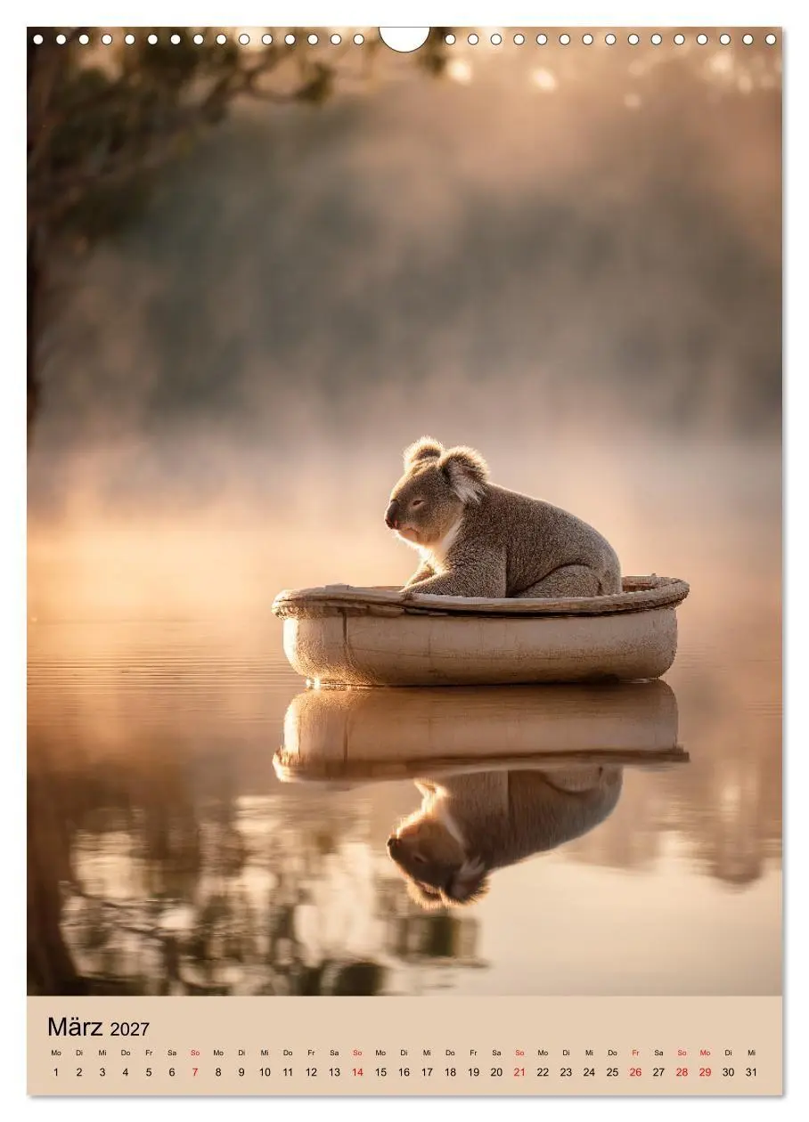 Bild: 9783516882216 | Workaholic - Mach mal Pause und chill wie ein Koala (Wandkalender...