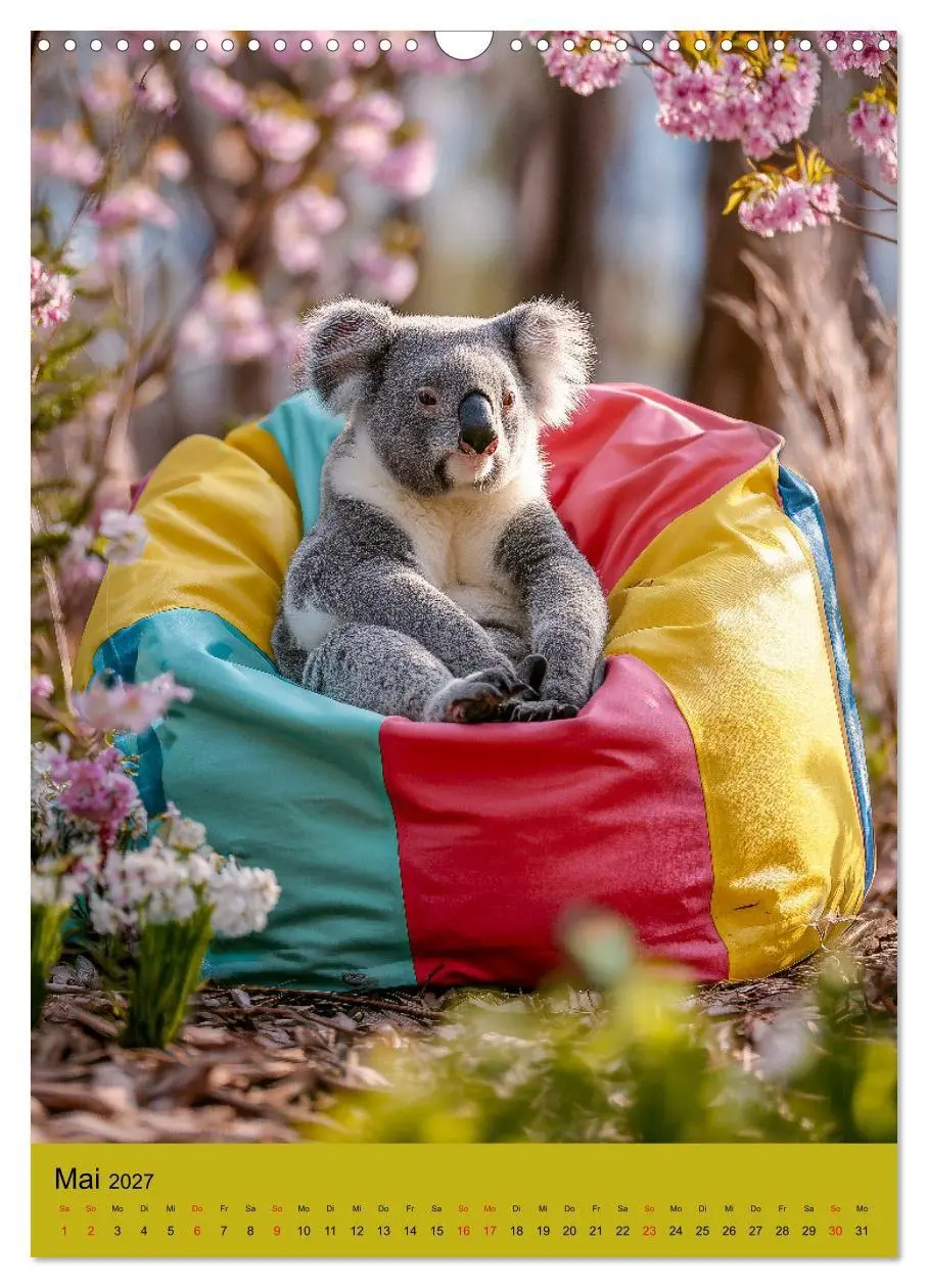 Bild: 9783516882216 | Workaholic - Mach mal Pause und chill wie ein Koala (Wandkalender...