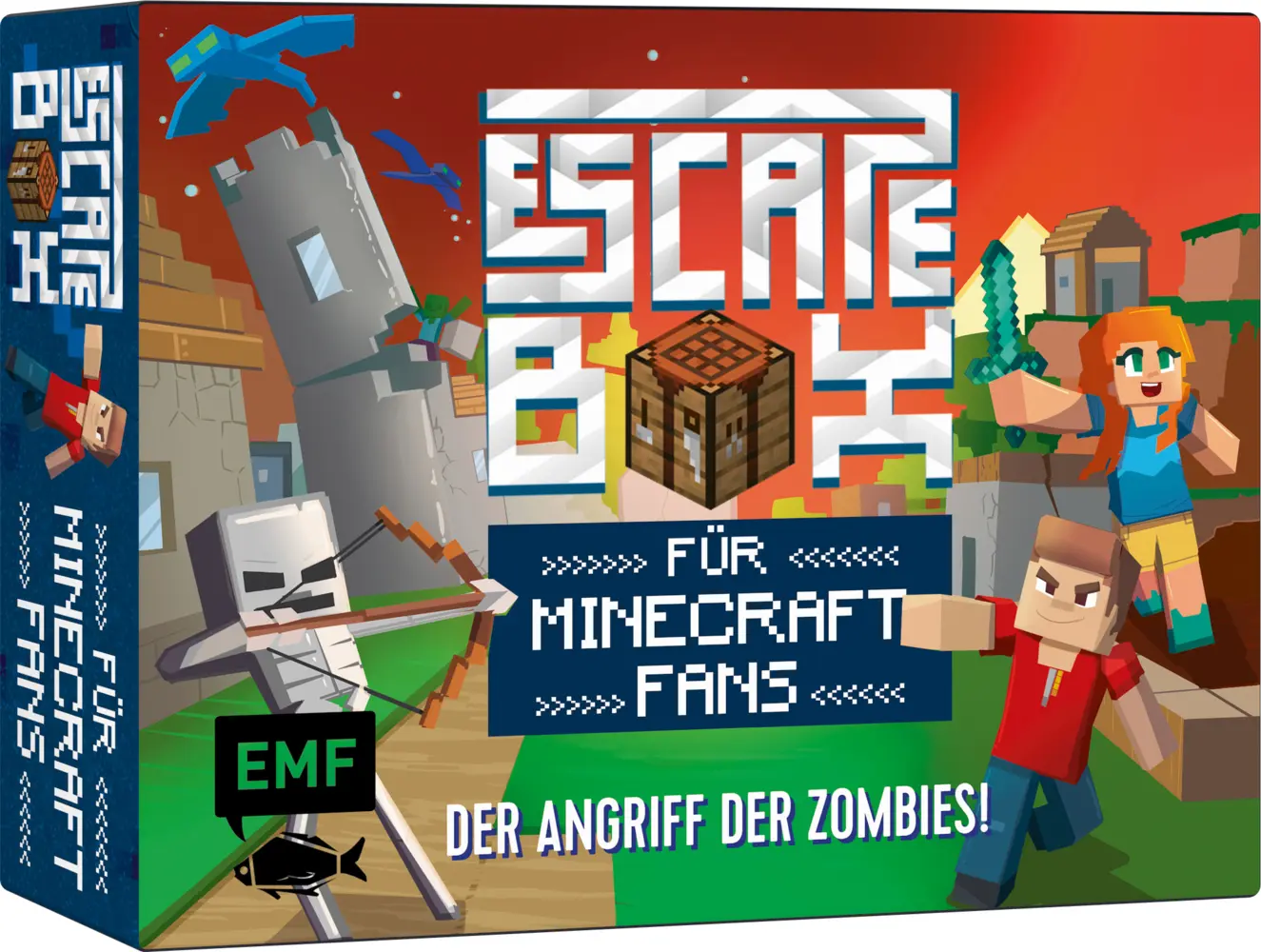 Cover: 4260478342316 | Die Escape-Box für Minecraft-Fans: Der Angriff der Zombies! | Anquetil