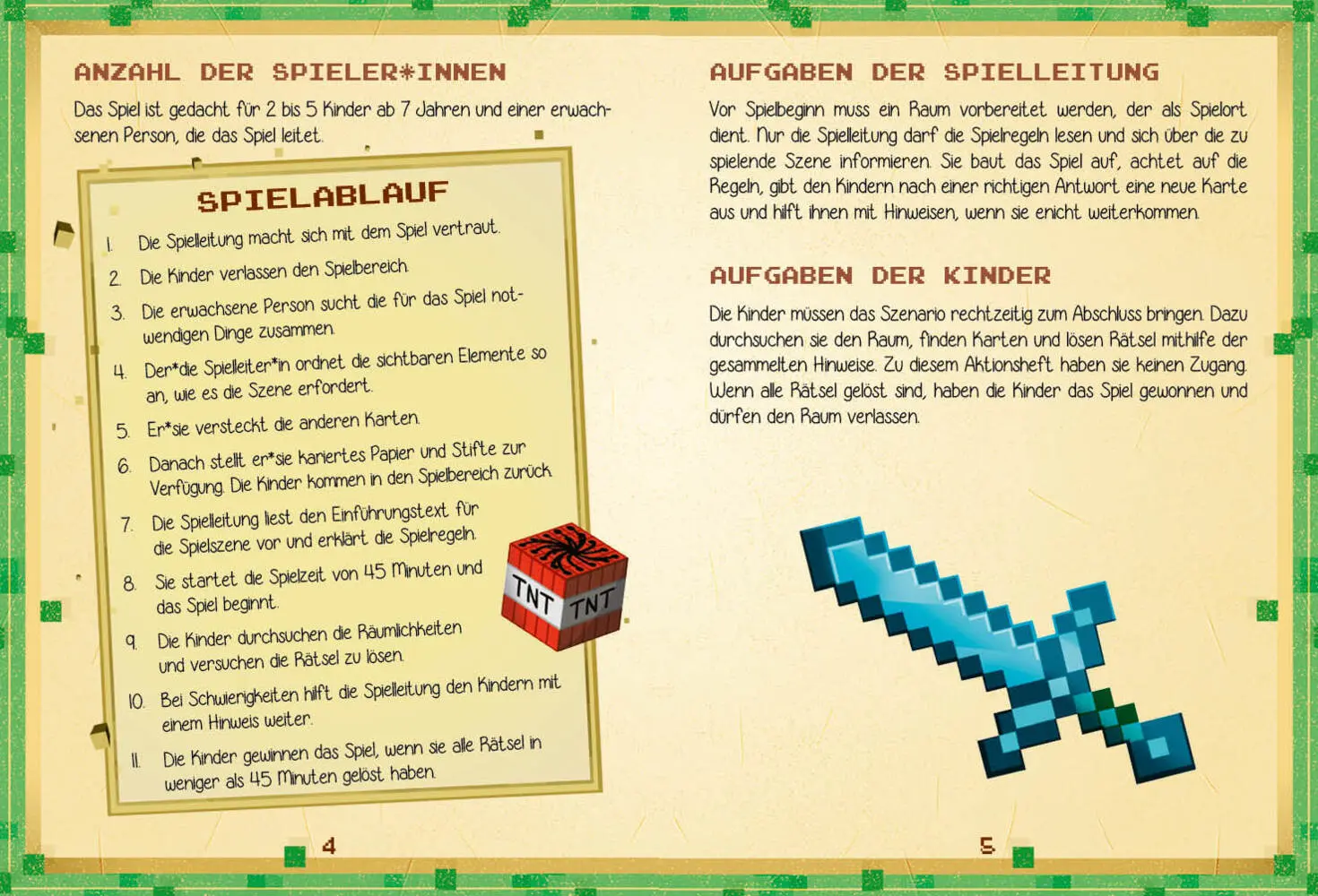Bild: 4260478342316 | Die Escape-Box für Minecraft-Fans: Der Angriff der Zombies! | Anquetil
