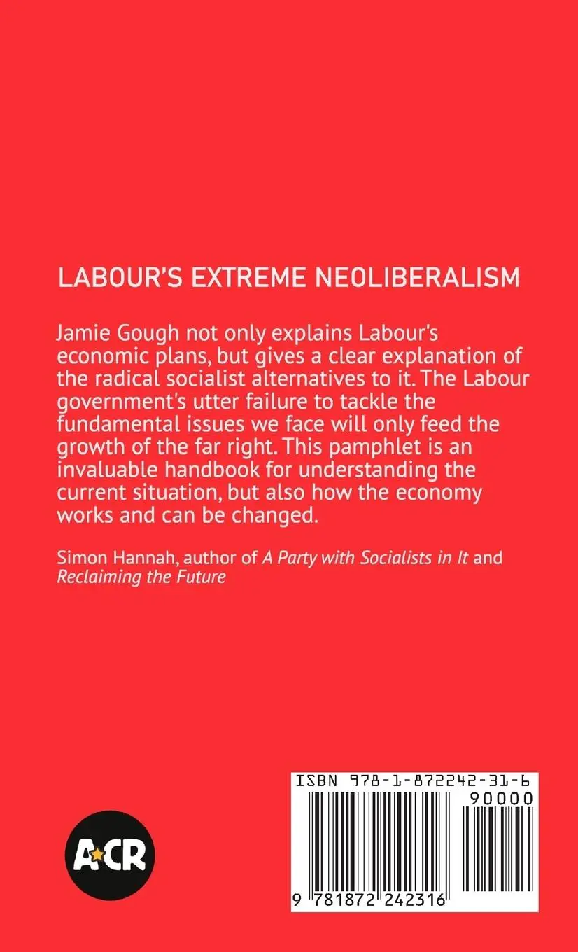 Rückseite: 9781872242316 | Labour's Extreme Neoliberalism | Jamie Gough | Taschenbuch | Englisch