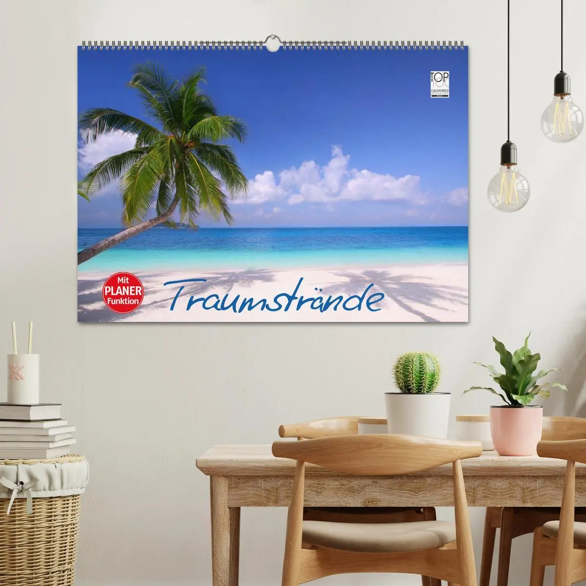 Bild: 9783516012316 | Traumstrände (Wandkalender 2026 DIN A2 quer), CALVENDO Monatskalender