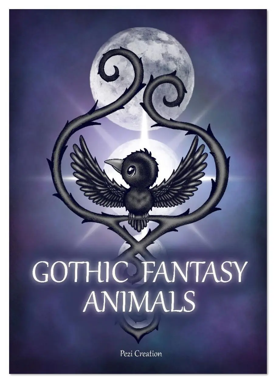 Cover: 9783516632316 | Gothic Fantasy Animals (Wall Calendar 2026 DIN A4 portrait),...