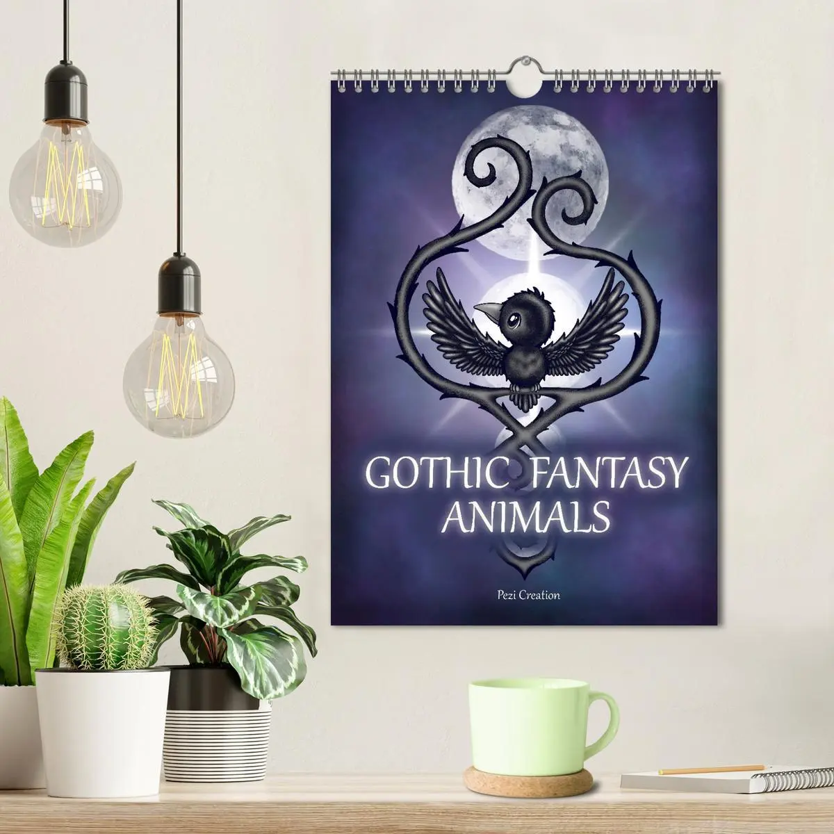 Bild: 9783516632316 | Gothic Fantasy Animals (Wall Calendar 2026 DIN A4 portrait),...