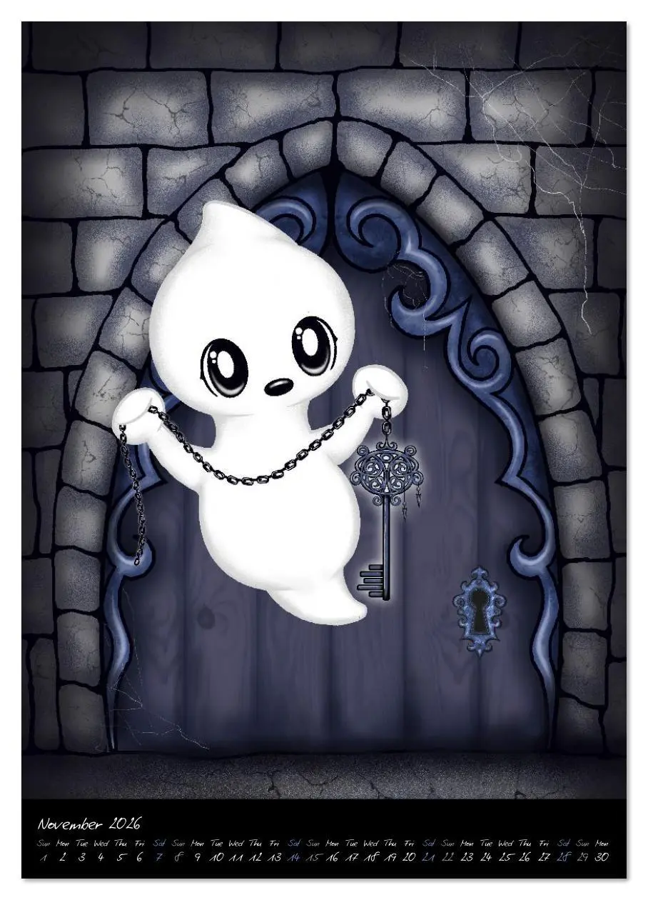 Bild: 9783516632316 | Gothic Fantasy Animals (Wall Calendar 2026 DIN A4 portrait),...