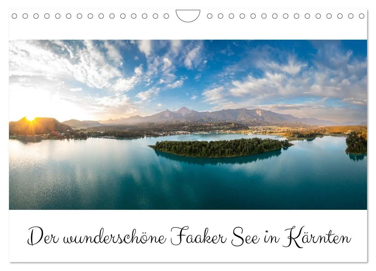 Cover: 9783516702316 | Der wunderschöne Faaker See in Kärnten (Wandkalender 2026 DIN A4...
