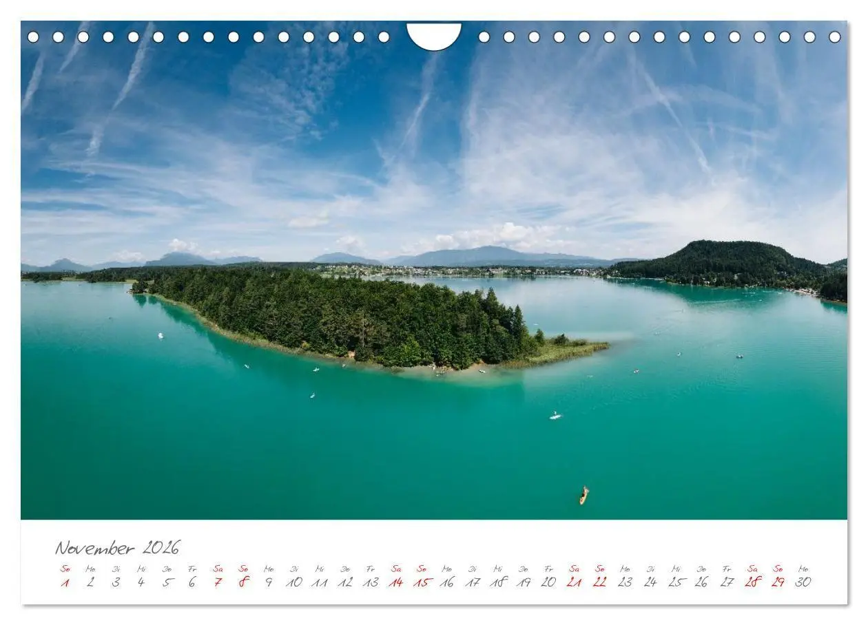 Bild: 9783516702316 | Der wunderschöne Faaker See in Kärnten (Wandkalender 2026 DIN A4...