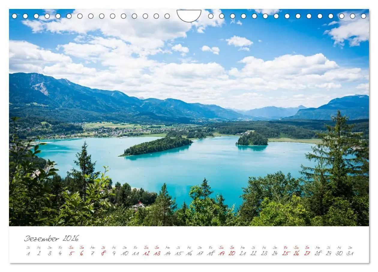 Bild: 9783516702316 | Der wunderschöne Faaker See in Kärnten (Wandkalender 2026 DIN A4...