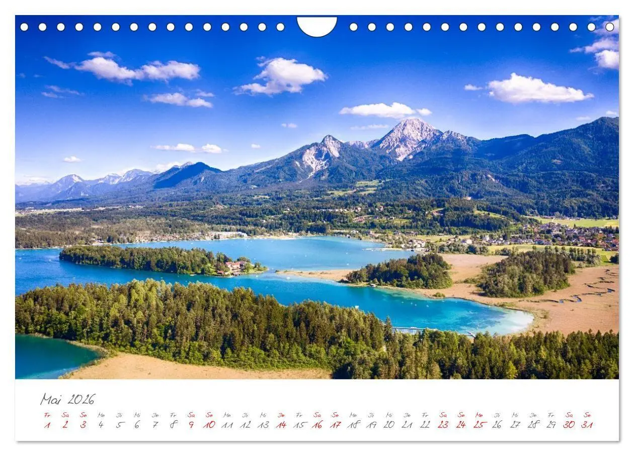 Bild: 9783516702316 | Der wunderschöne Faaker See in Kärnten (Wandkalender 2026 DIN A4...