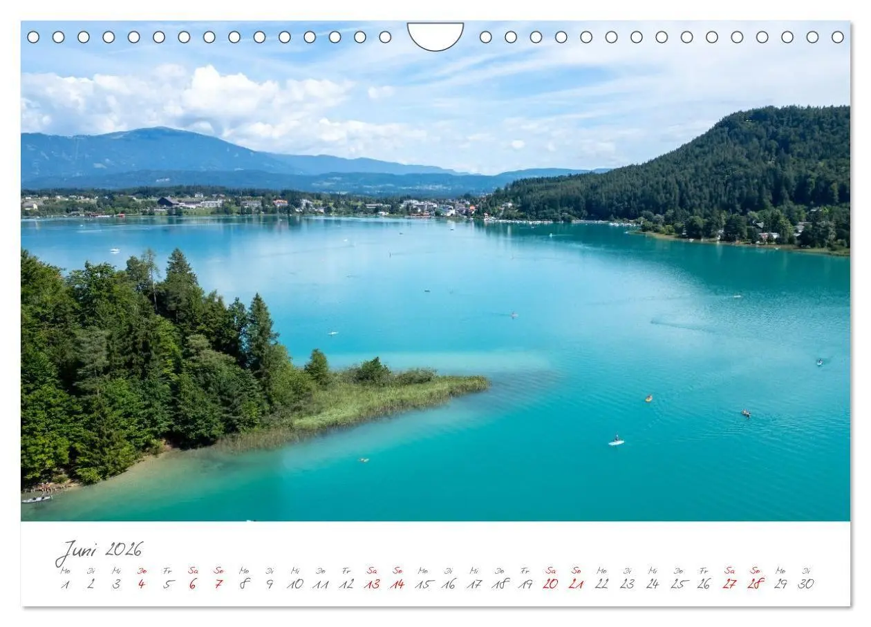 Bild: 9783516702316 | Der wunderschöne Faaker See in Kärnten (Wandkalender 2026 DIN A4...